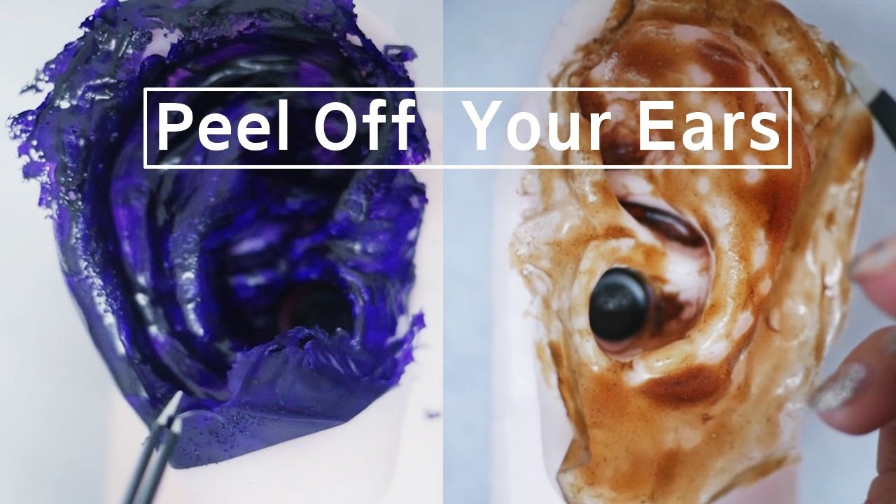 ASMR Peel Off Your Ears | 필오프팩 (no talking) | Suzevi