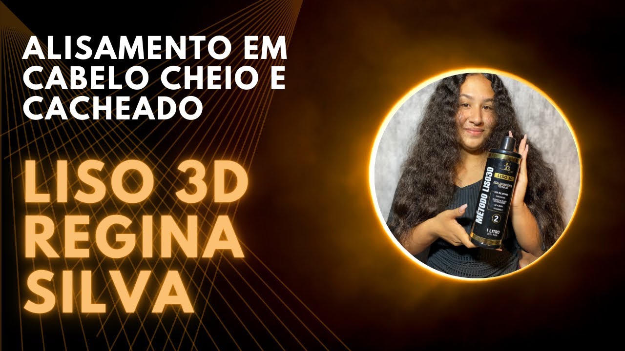 Testei a progressiva MÉTODO LISO 3D da Regina Silva. Será que alisa cabelo grosso?
