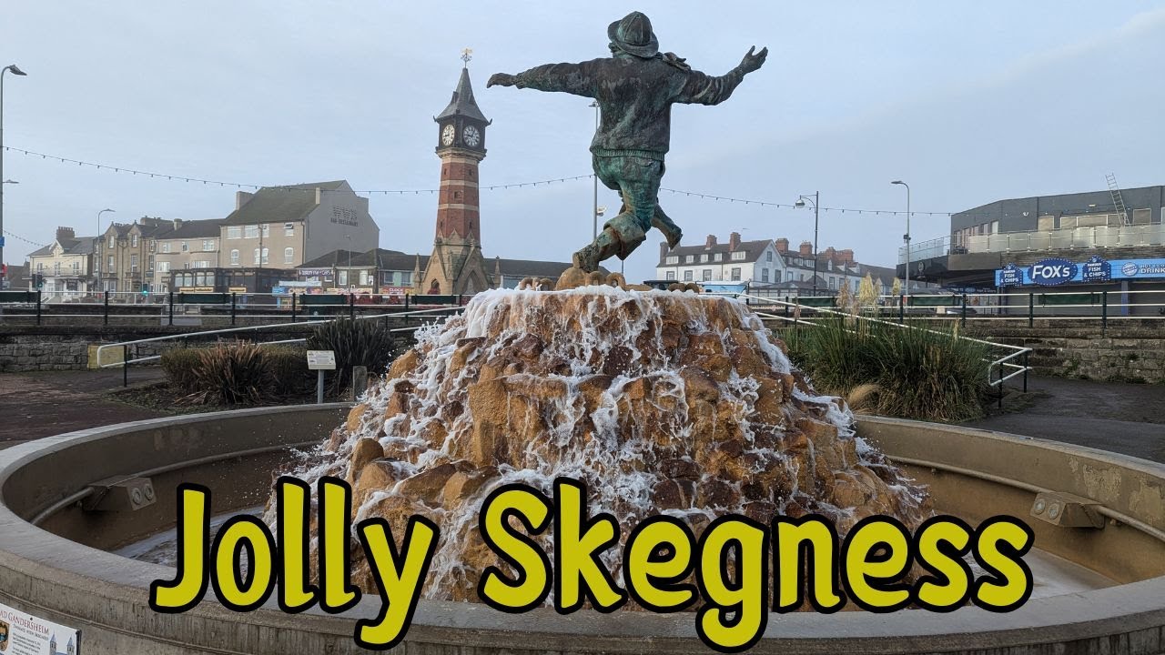 A UK Holiday destination | Skegness real streets and landmarks | October 2024