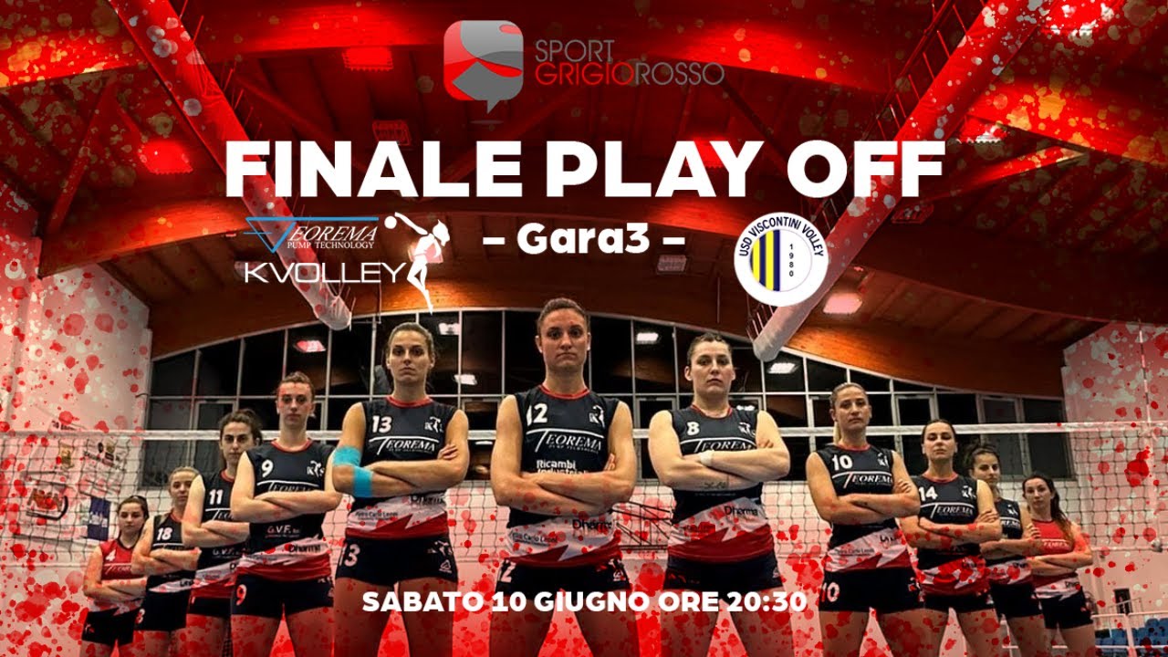 FINALE PLAYOFF | Gara 3: Teorema K-Volley - Viscontini Milano