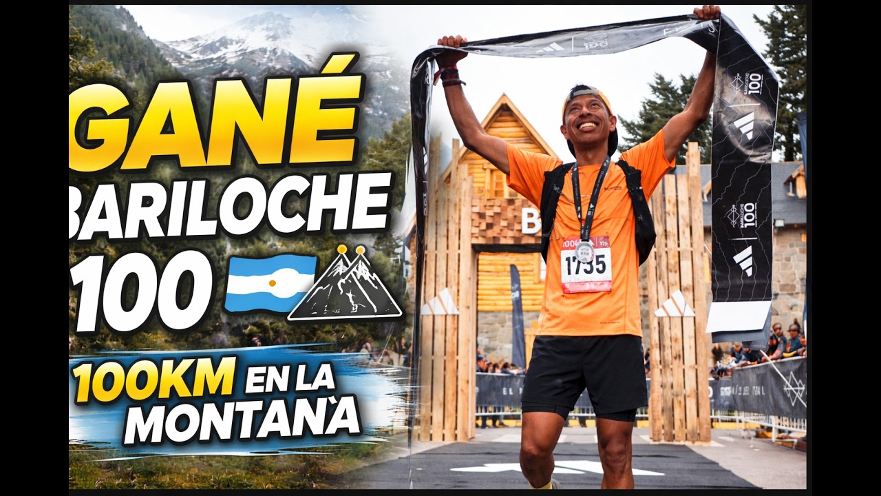 VICTORIA EN BARILOCHE 100 🇦🇷 | 100KM corriendo por la PATAGONIA