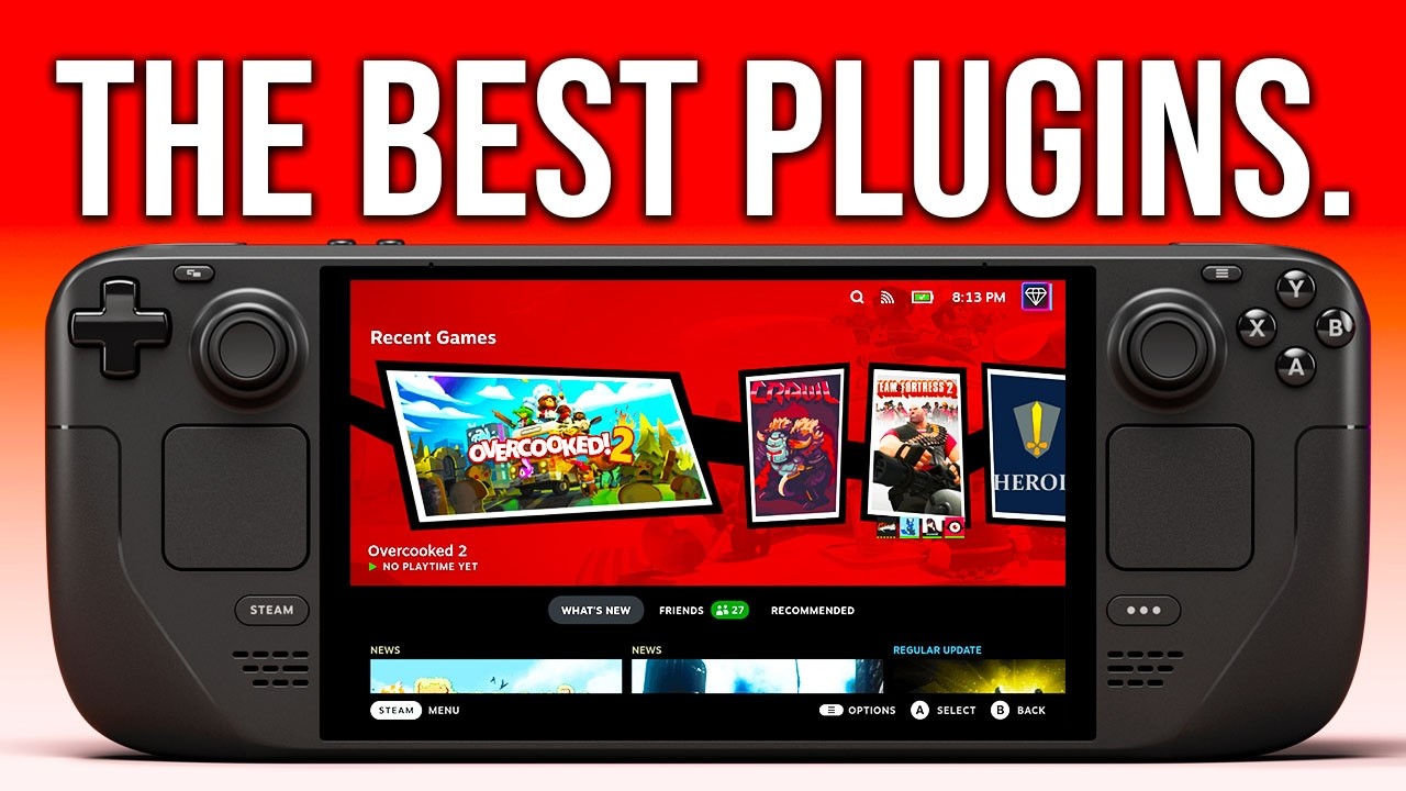 My FAVORITE Steam Deck Plugins in 2026!