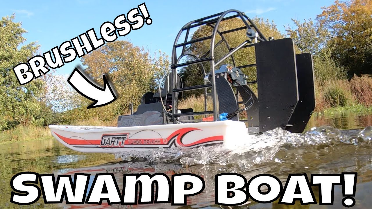 Awesome Air Boat! GARRT Swamp Dawg 'High Speed' Air Boat