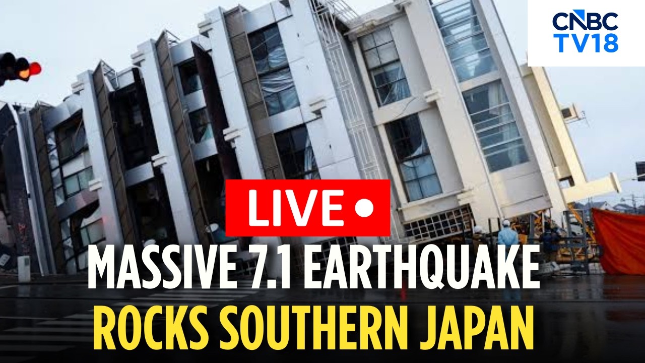 Trzęsienie ziemi w Japonii NA ŻYWO | Potężne trzęsienie ziemi o magnitudzie 7.1 nawiedziło Japonię, wydano ostrzeżenie przed tsunami | N18G