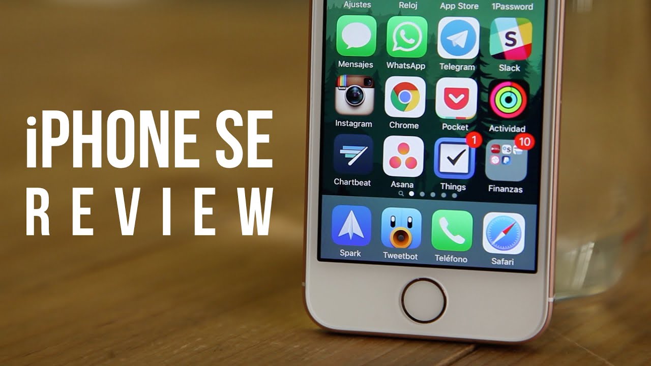 Review iPhone SE, análisis en español