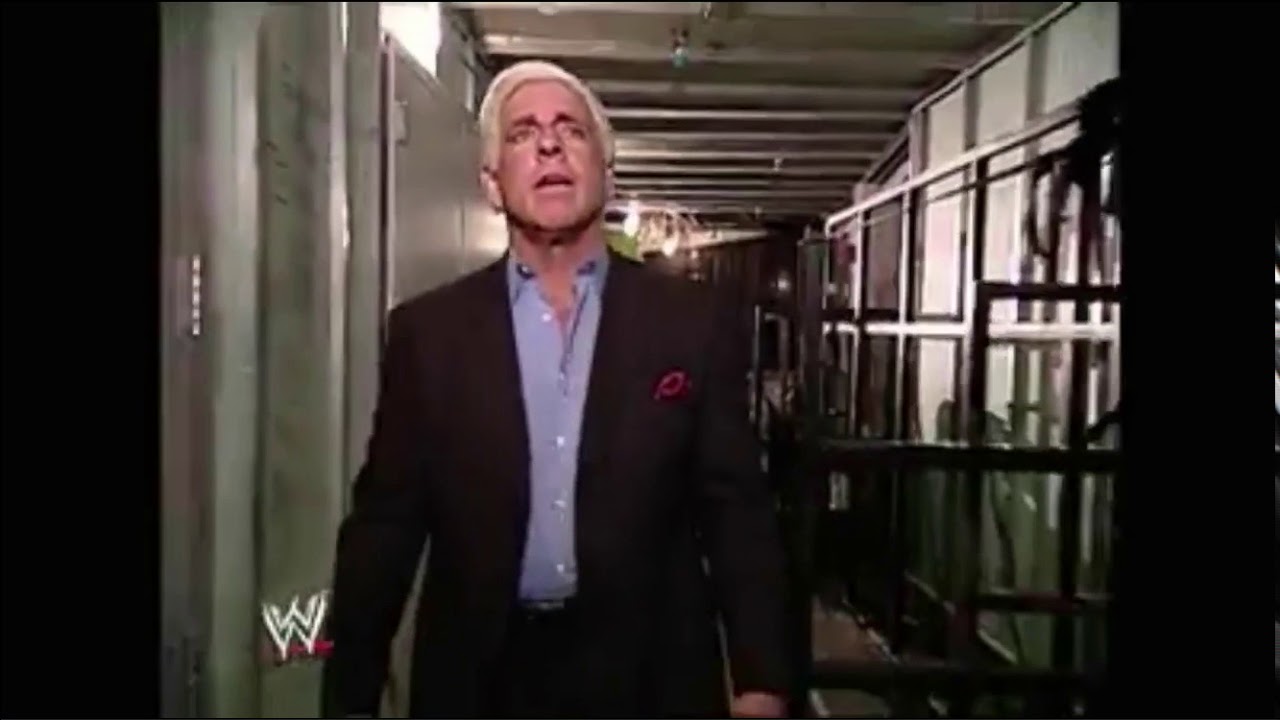 Ric Flair and Batista Backstage Segment: RAW, Dec. 02, 2002 (The “Origins” of Little Dave Batista)