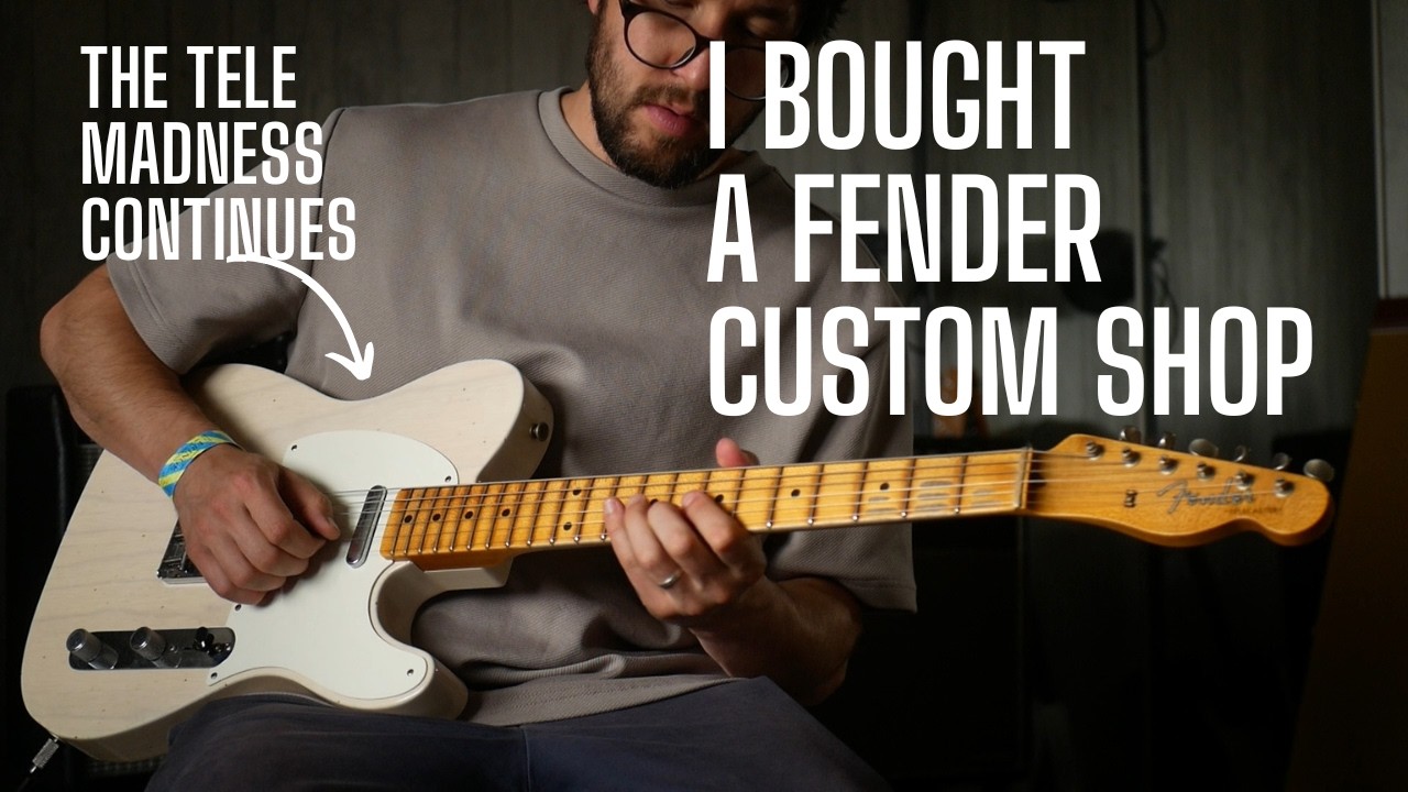 Безумие Telecaster продолжается — я купил Fender Custom Shop Telecaster