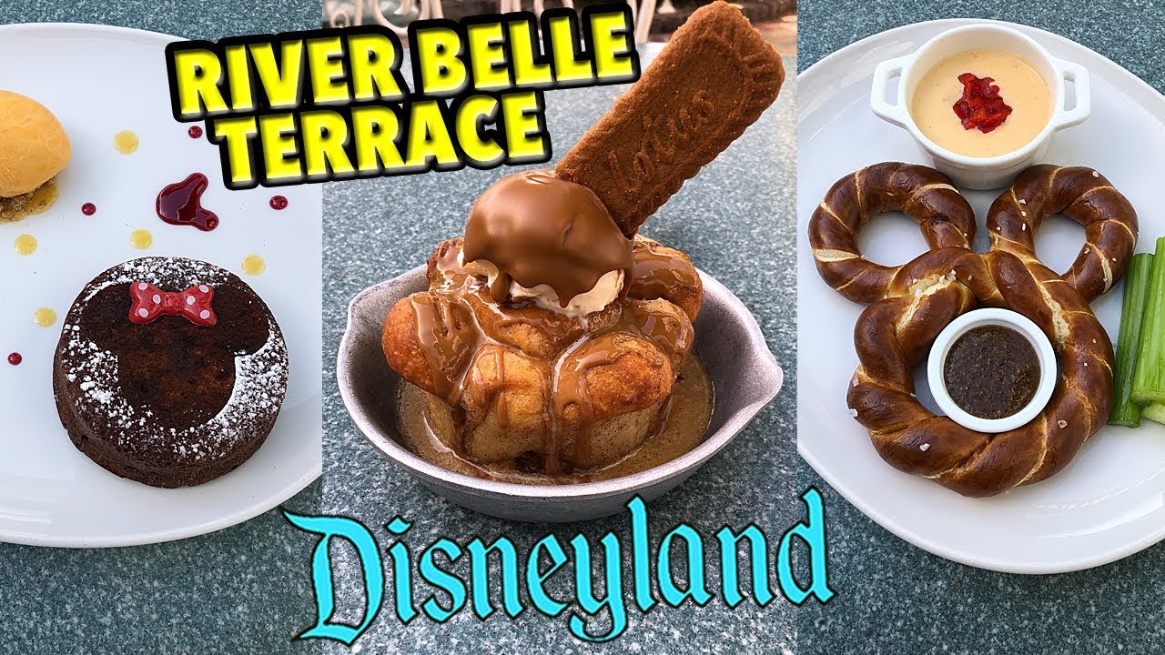 Disneyland River Belle Terrace NEW FOOD  - Cookie Butter Monkey Bread & More!