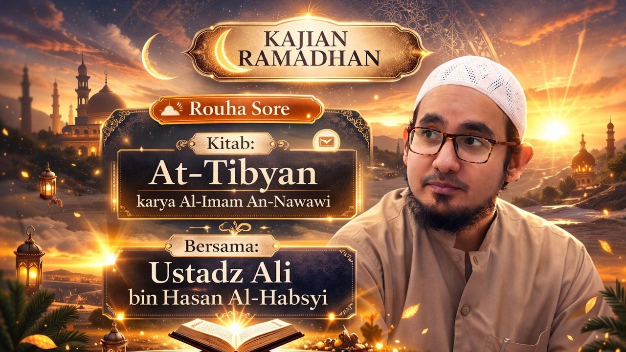 Roha Sore Kajian Spesial Bulan Ramadhan Kitab Attibyan | Live Ribath Masjid Riyadh Solo
