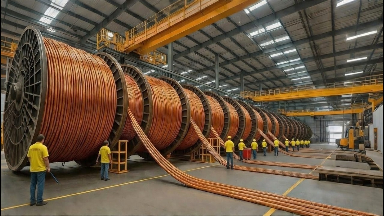 From Rock to 99 99% Pure Copper  Inside theUS Biggest Copper Factory (Full Process)