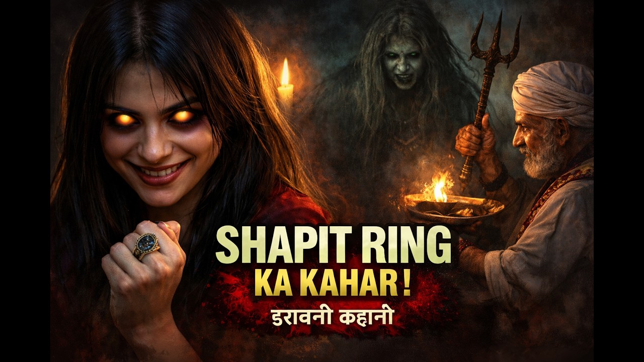 Iss Ring ko kabhi Mat Karidna  😱 : Shapit Anguthi #hindihorrorstory 