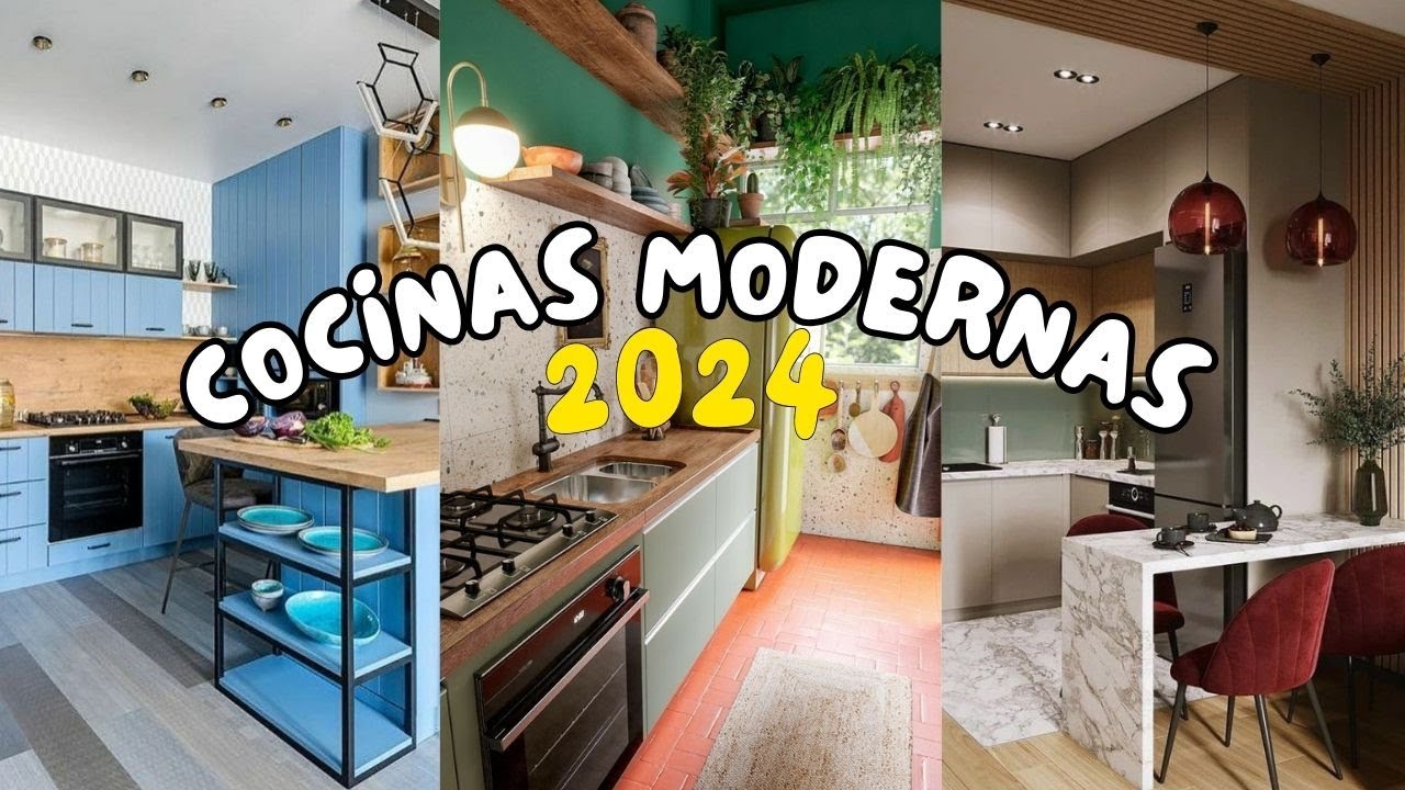 300 Diseños de Cocinas Modernas de Ensueño 2024 / Tendencia en Cocinas