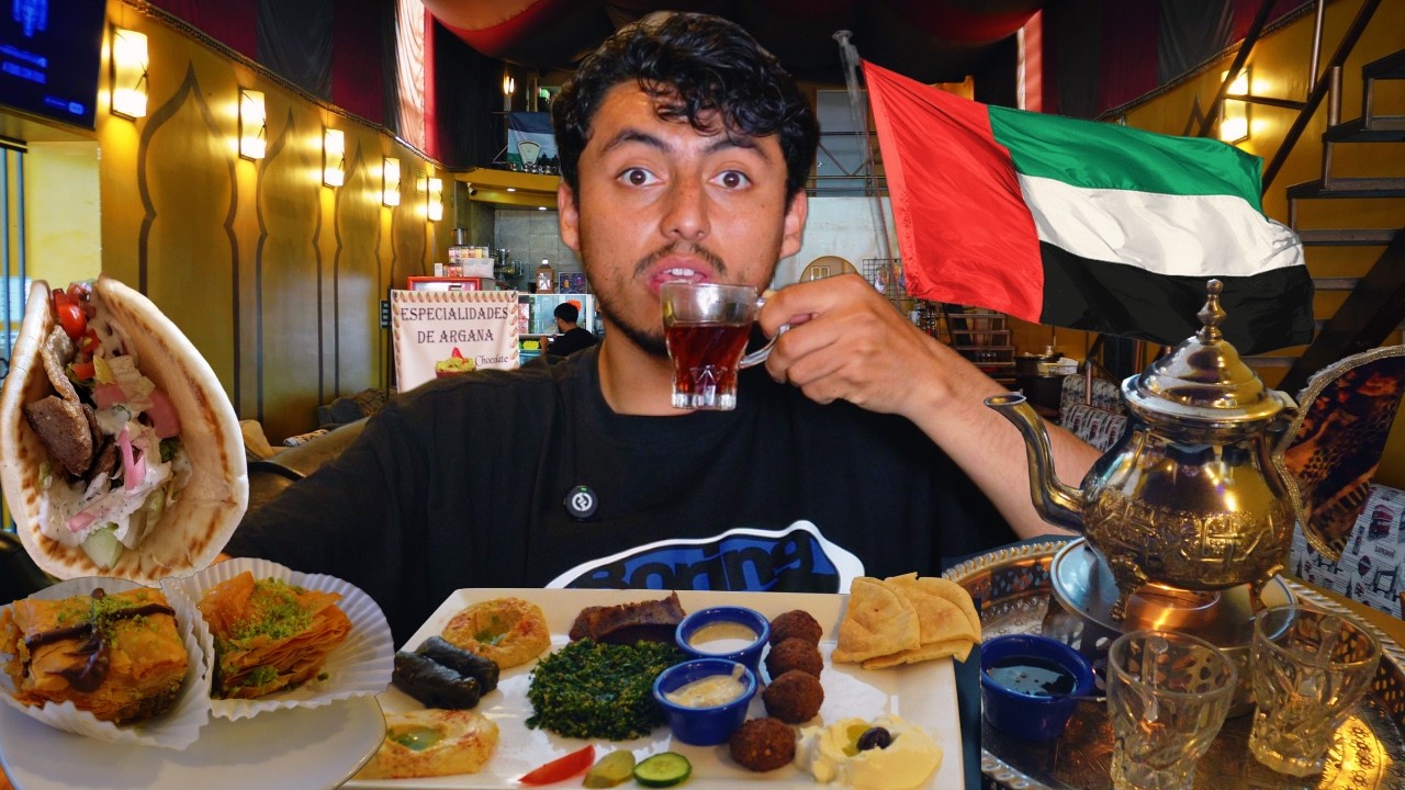 🐑🍖 Probando COMIDA ÁRABE por primera vez en Tijuana 🔥