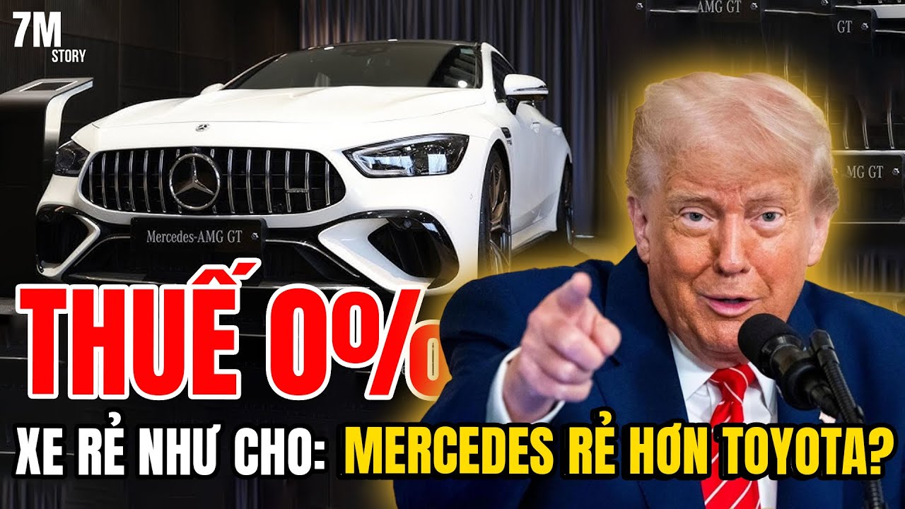 THUẾ XE MỸ VỀ 0%: XE SANG GIẢM HÀNG TỶ – MERCEDES, BMW, LEXUS RẺ NHƯ XE PHỔ THÔNG? TOP 10 BẤT NGỜ!