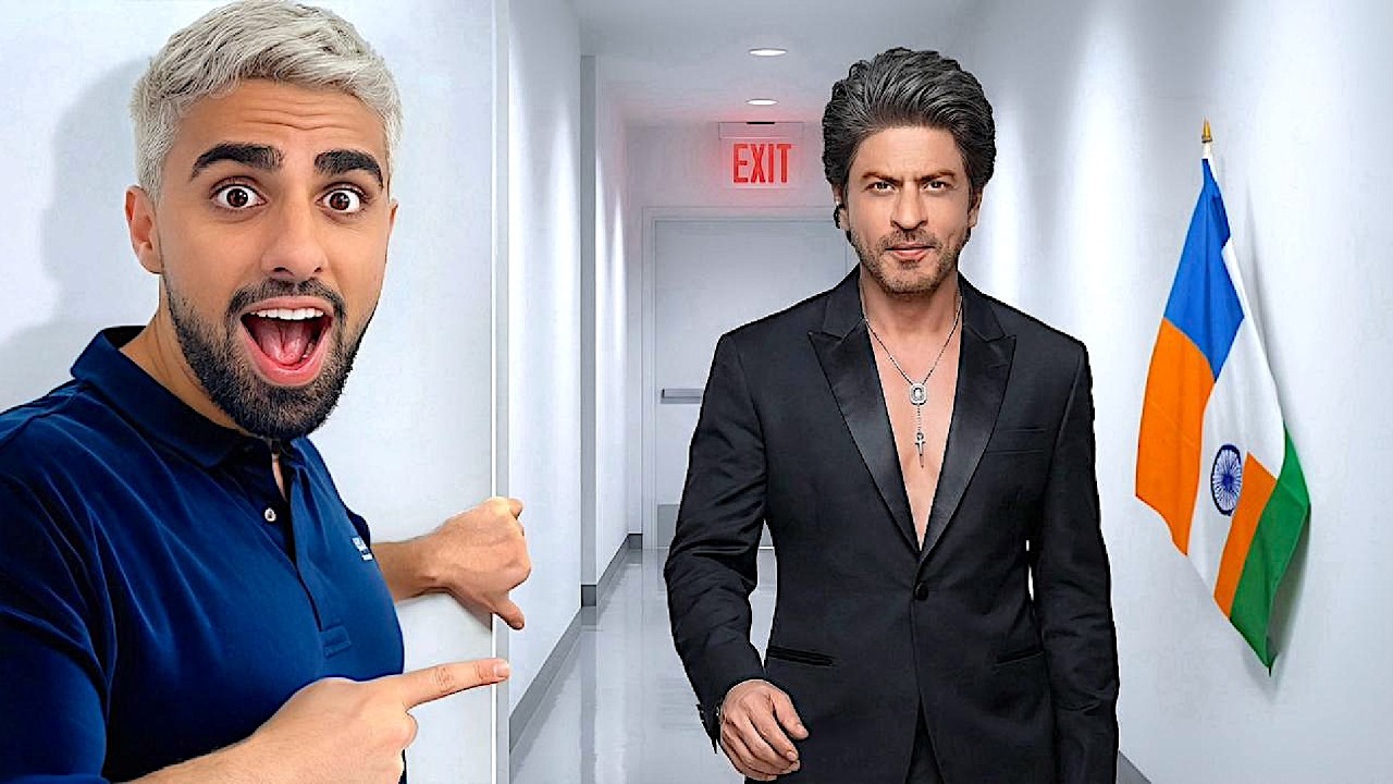 I Surprised Shah Rukh Khan in Dubai !!!