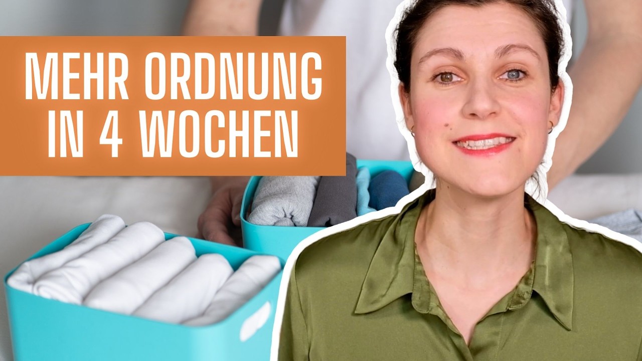 Organisiertes Zuhause: 4 Mini-Challenges für den Januar 2025