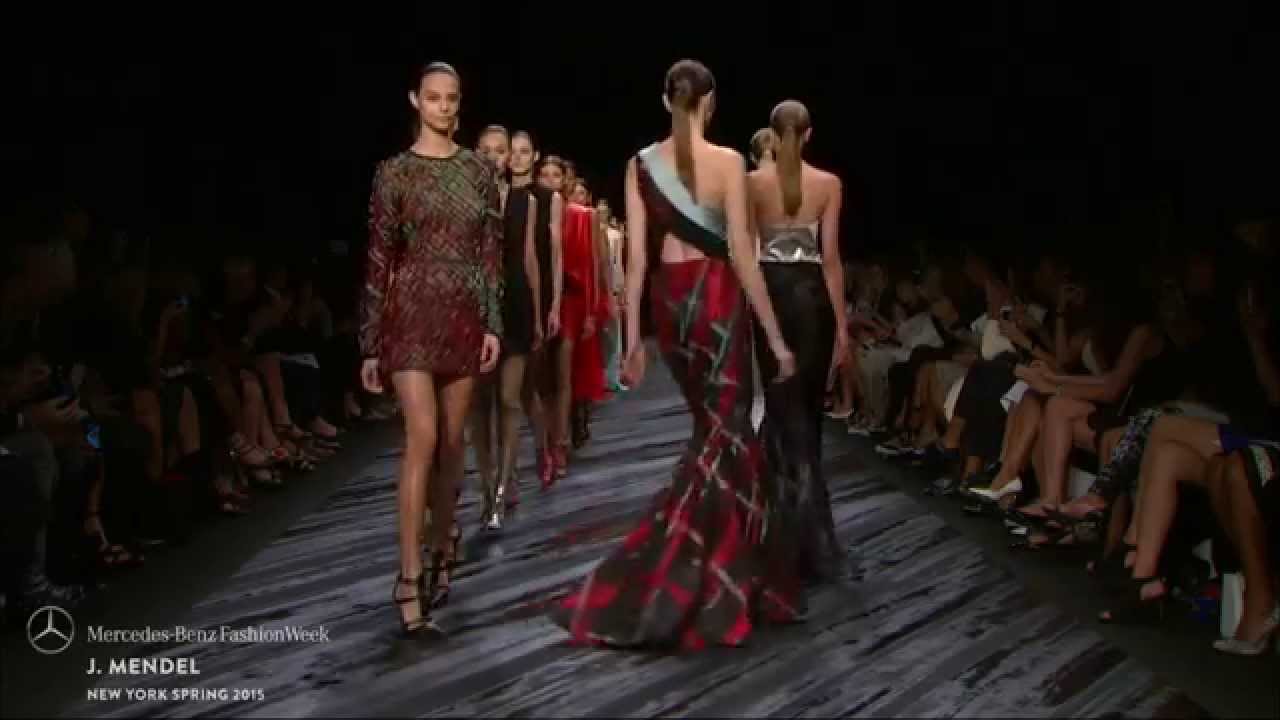 J. MENDEL: MERCEDES-BENZ FASHION WEEK S/S15 COLLECTIONS