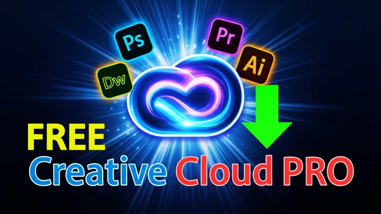 How to Download Adobe Creative Cloud PRO for FREE on PC & Mac (Official Guide)