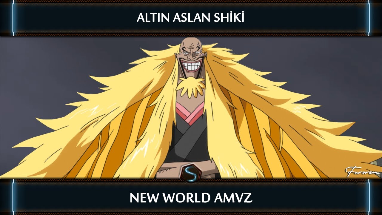 【ASMV】 Altın Aslan Shiki │ One Piece [TR Altyazı]