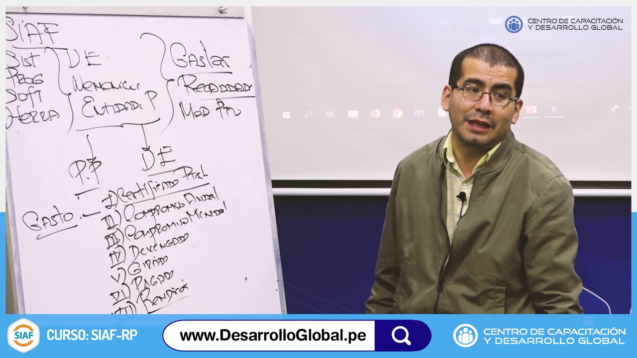 Curso del SIAF-RP 2020