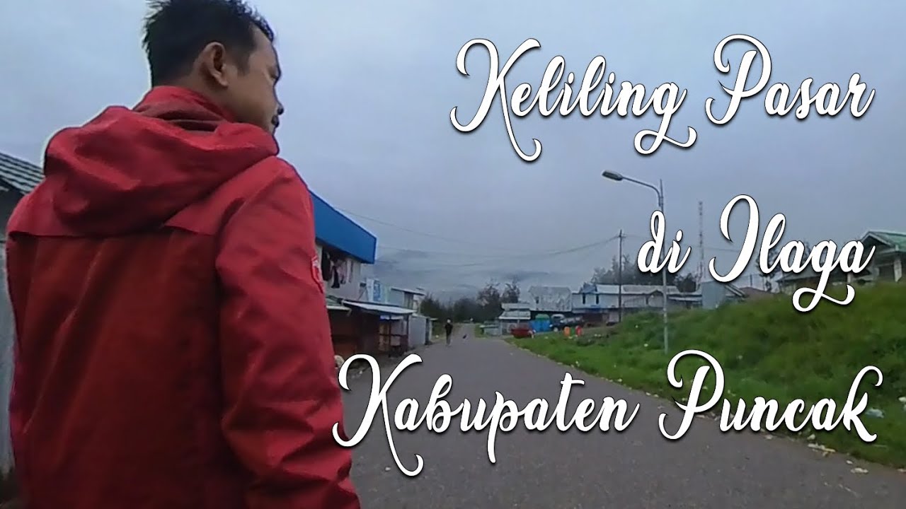 Pasar di Ilaga, Kabupaten Puncak