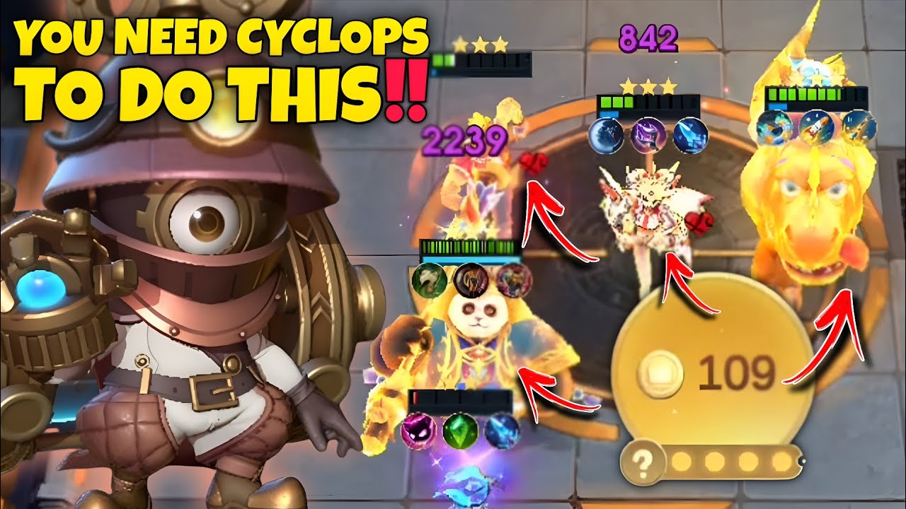 NO ONE CAN BEAT YOU 200% | CYCLOPS MCGG Magic Chess GoGo 