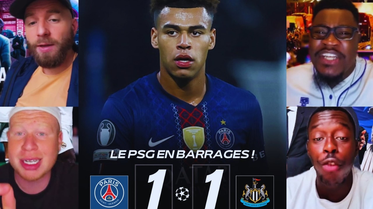 🚨 PSG SORT DU TOP 8 😱 MATCH NUL FATAL… BARRAGES LIGUE DES CHAMPIONS 🔥