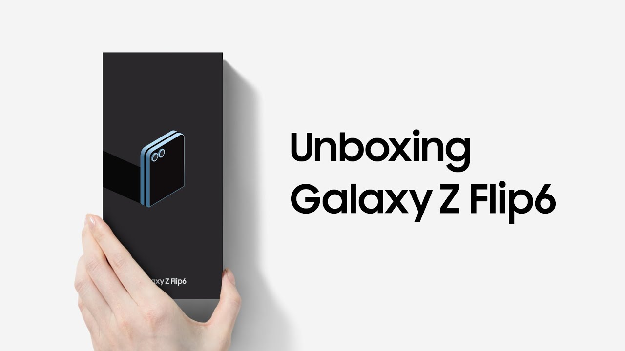 Galaxy Z Flip6: Unboxing | Samsung