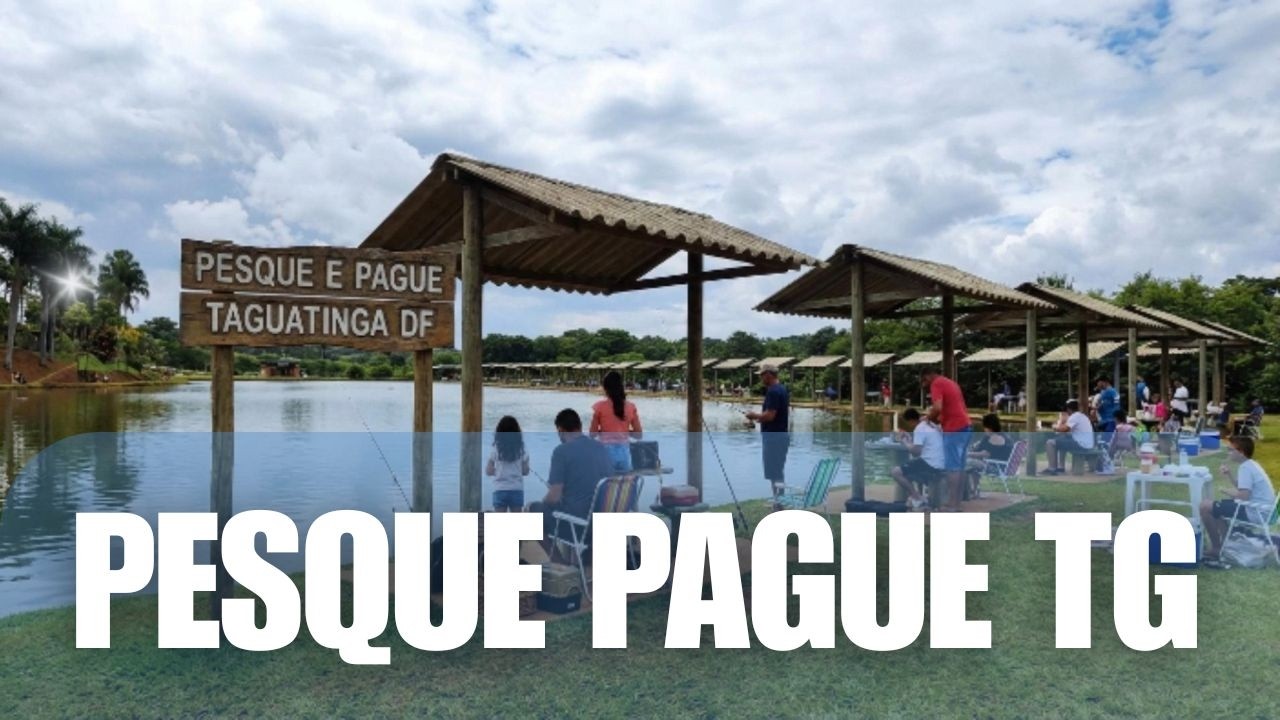 Relaxando e Pescando em Taguatinga