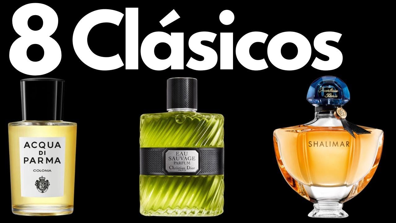 8 perfumes ANTIGUOS que aun se venden