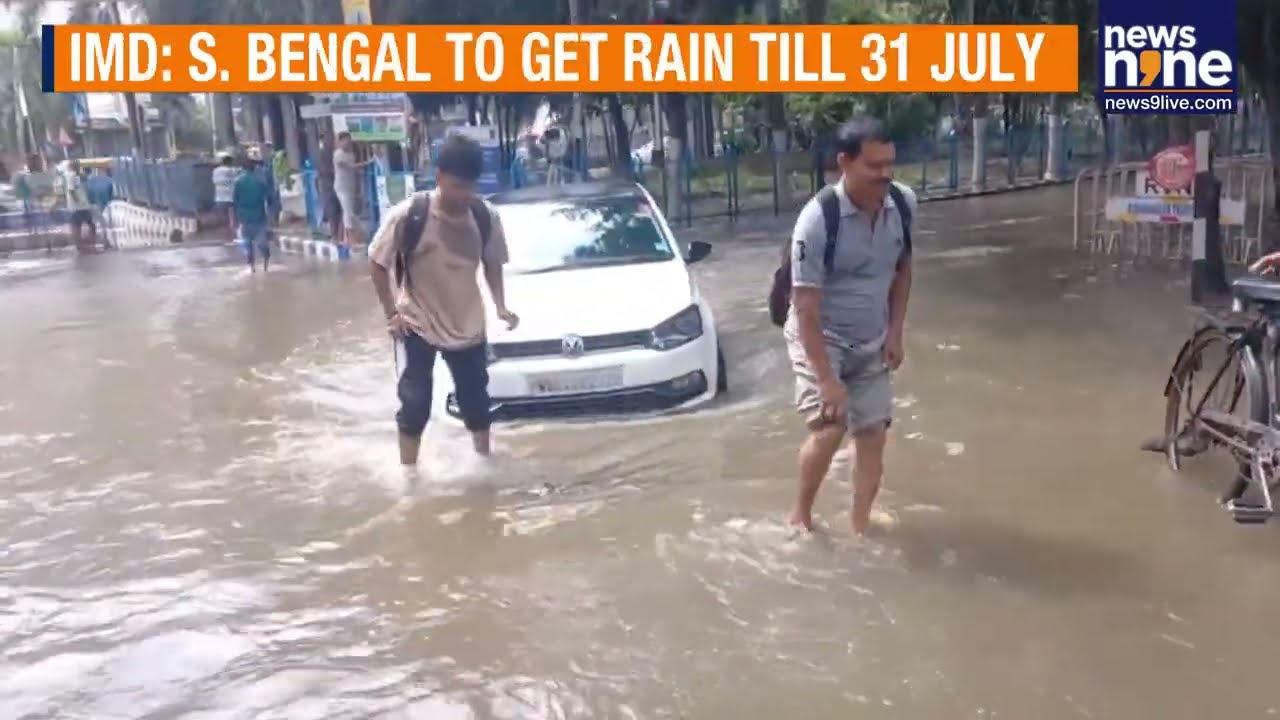 Kolkata Waterlogged As Monsoon Batters Bengal | IMD Issues Alerts Across State | News9