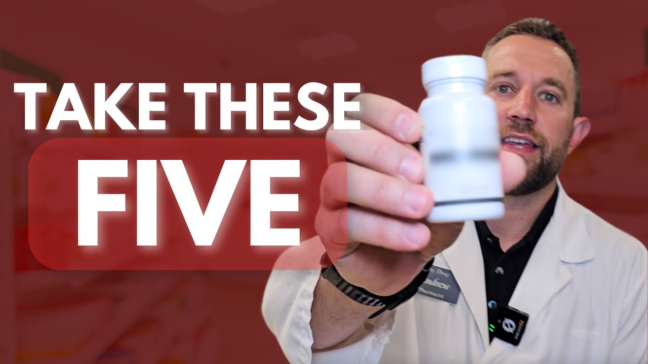5 Essential Supplements I Recommend (and Take) as a Pharmacist