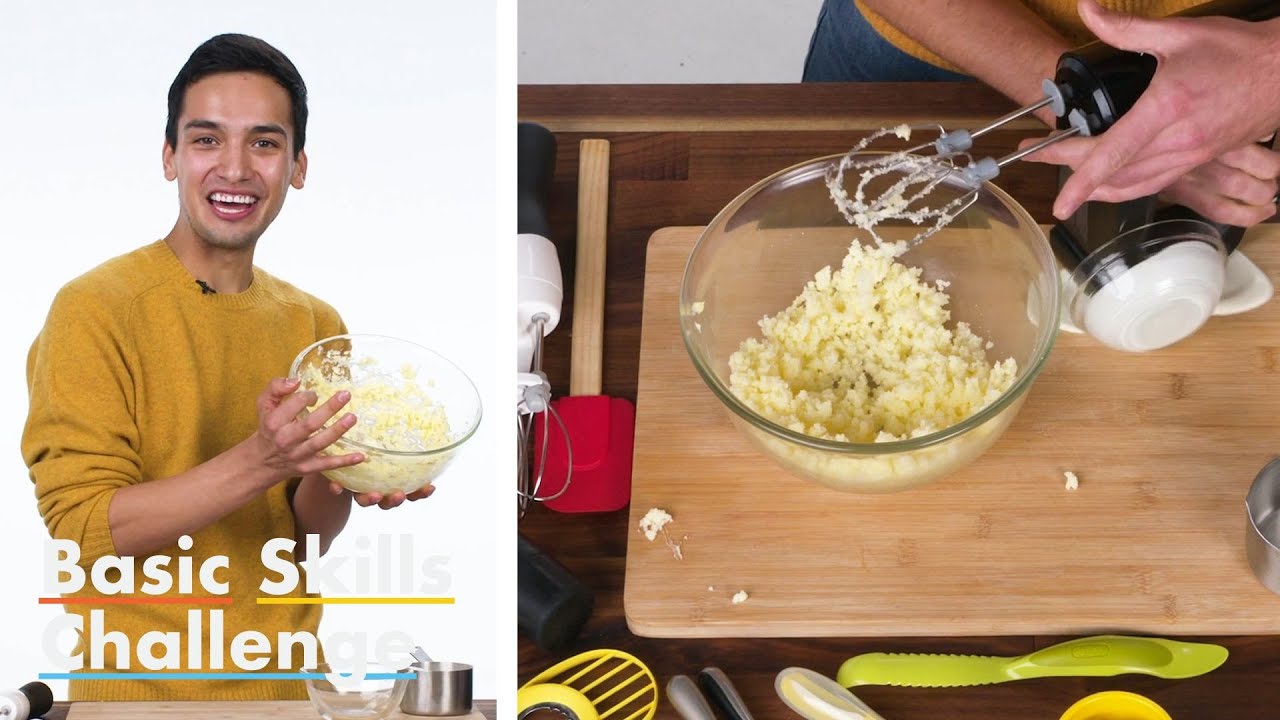 50 People Try To Cream Butter & Sugar | Basic Skills Challenge | Epicurious