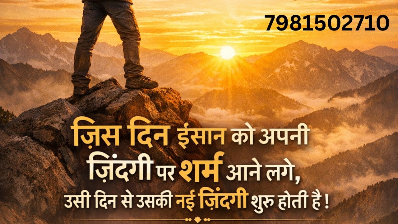 Zero से Hero बनने का फैसला आज लो…कल दुनिया तालियाँ बजाएगी! 🔥✨ #7981502710 