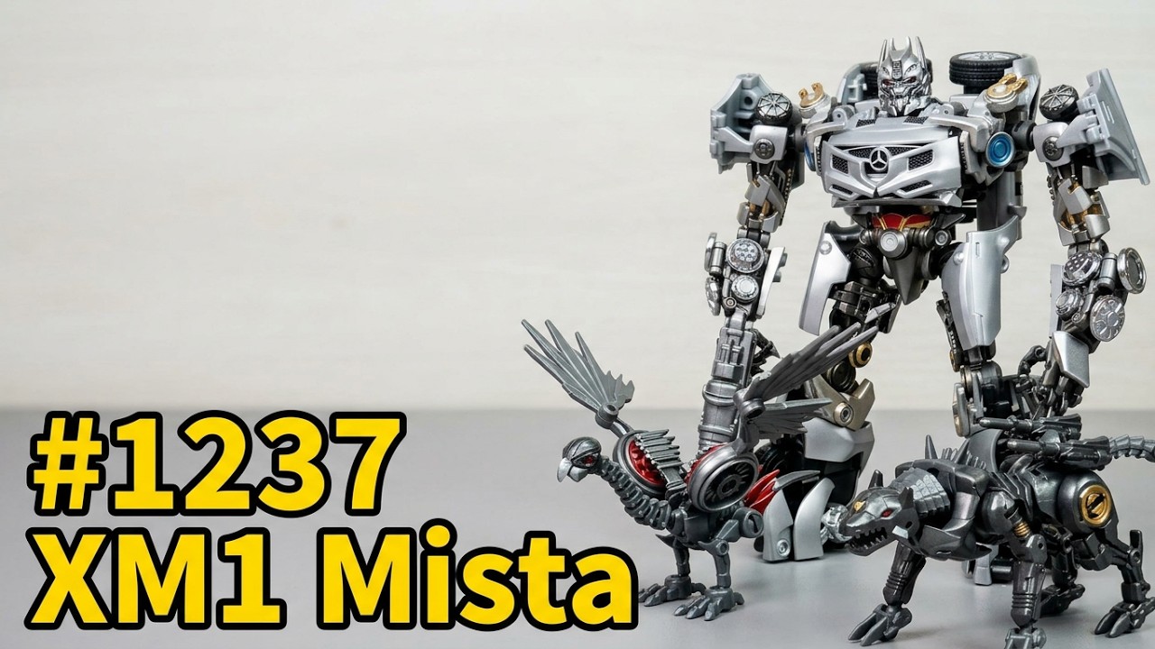 胡服騎射的變形金剛分享時間1237集 Newage XM1 Mista Soundwave DOTM 聲波 音波