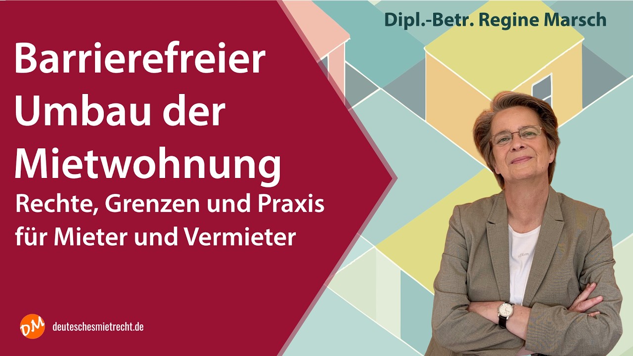 Barrierefreier Umbau der Mietwohnung - Ganz einfach oder?