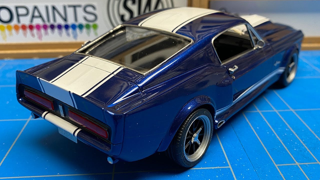 Модель Ford Shelby Mustang GT500 Custom от Revell/USCP, часть 4. Завершающие штрихи.