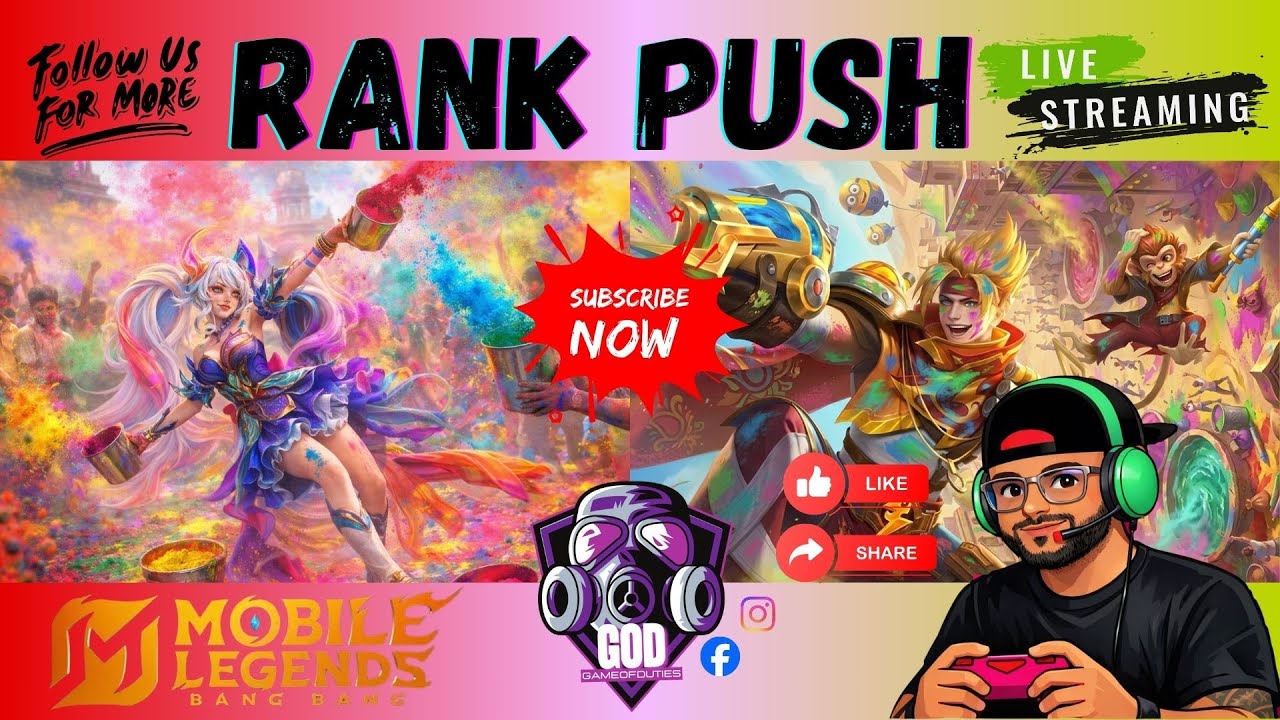 Bura na mano, it’s savage Holi. P3 #bengalistream #MLBB #MobileLegend #ggwp #rankpush #gameofduties