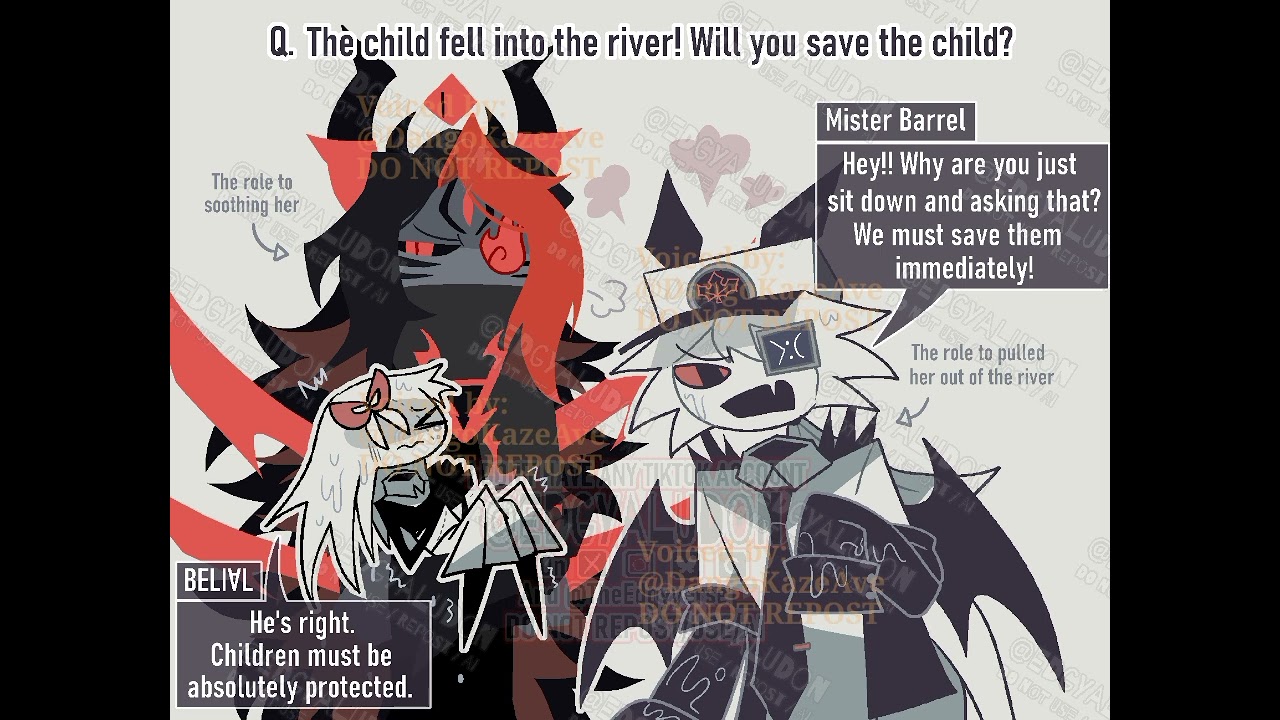 Will you save the child? #edgyaludon #fpe