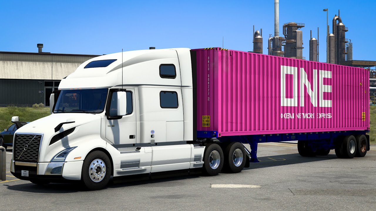 ATS Longview(TX) to Joplin(MO) Realistic Driving Volvo VNL