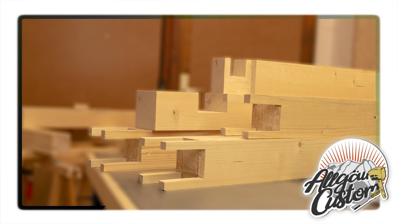 Stabile Werkbank selber bauen | How to build a Workbench Teil 1/4