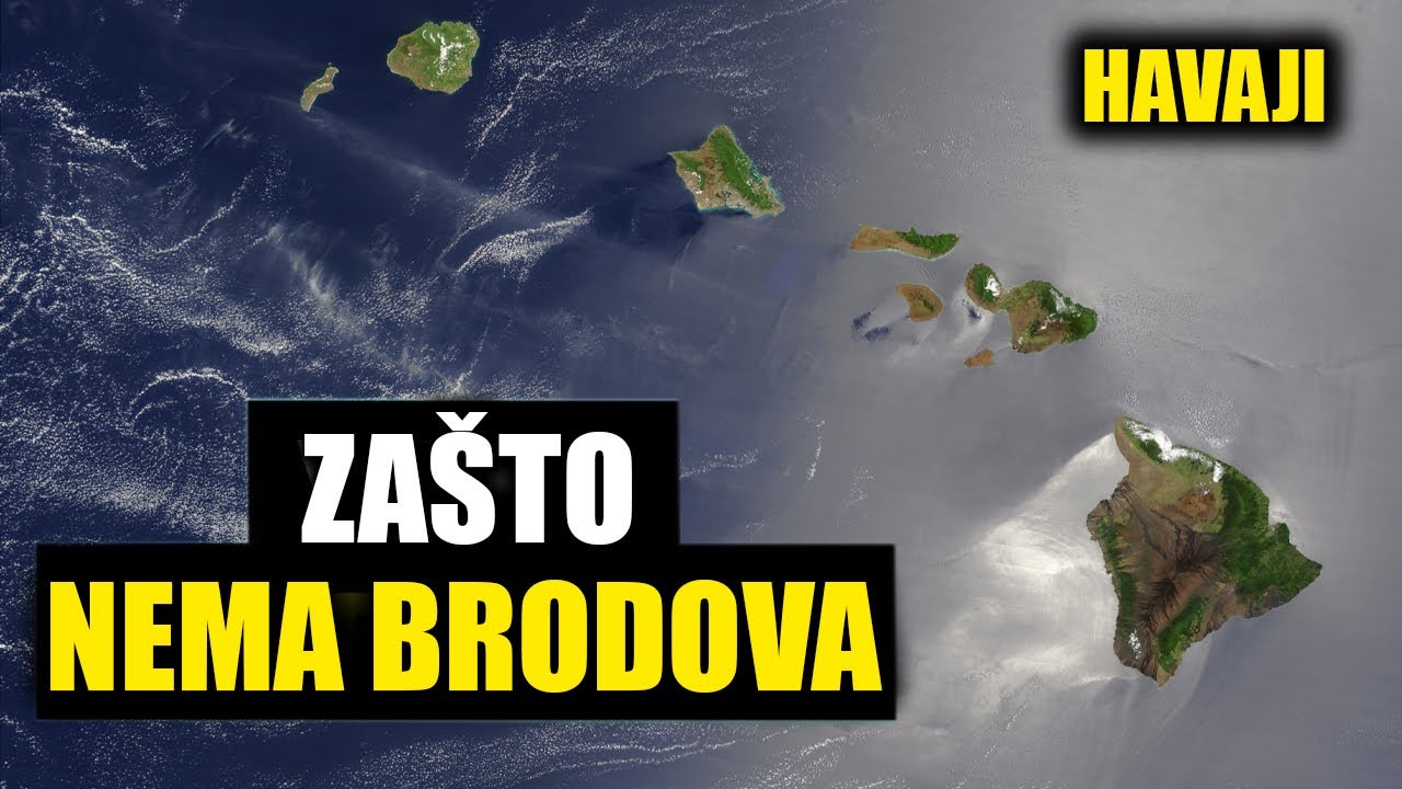 Za&scaron;to Između Havajskih Ostrva Ne Možete Putovati Brodom