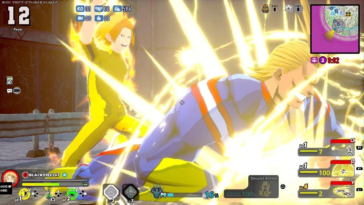 First time playing Kaminari MY HERO ULTRA RUMBLE