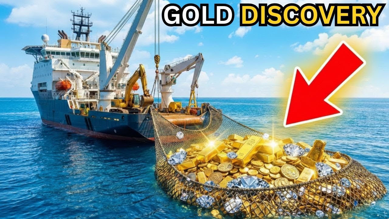 Deep Sea Treasure Mining: Giant Machines Recover Gold & Diamonds from the Ocean Floor 🌊💎