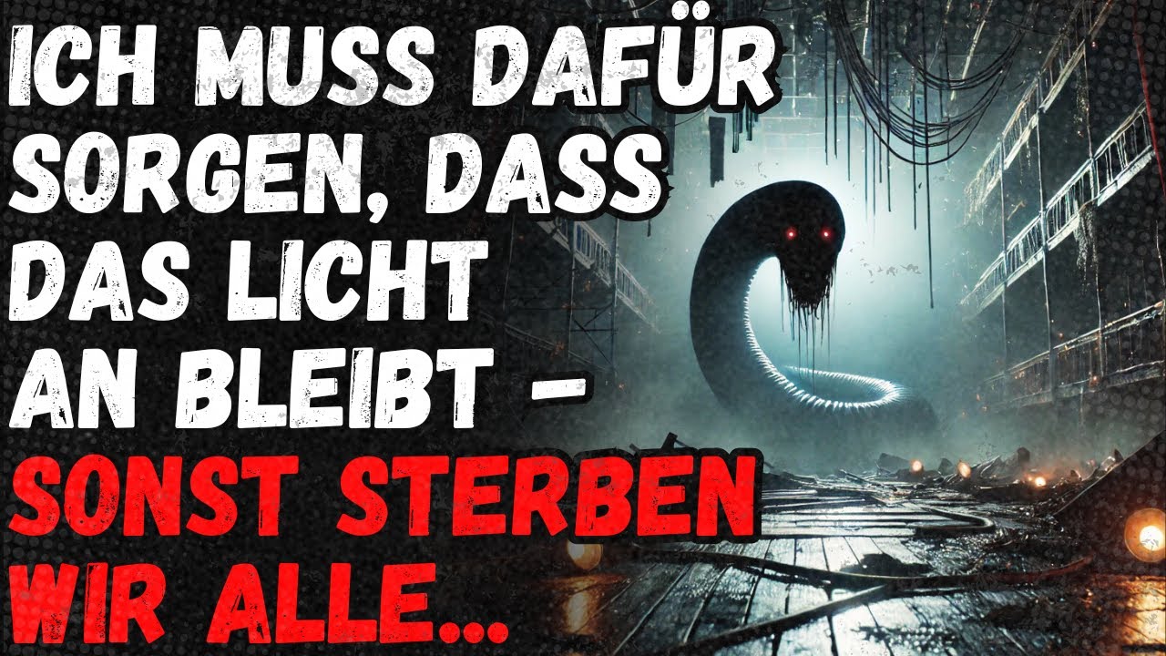 Ich muss dafür sorgen, dass das Licht an bleibt sonst sterben wir... | Creepypasta Deutsch/German