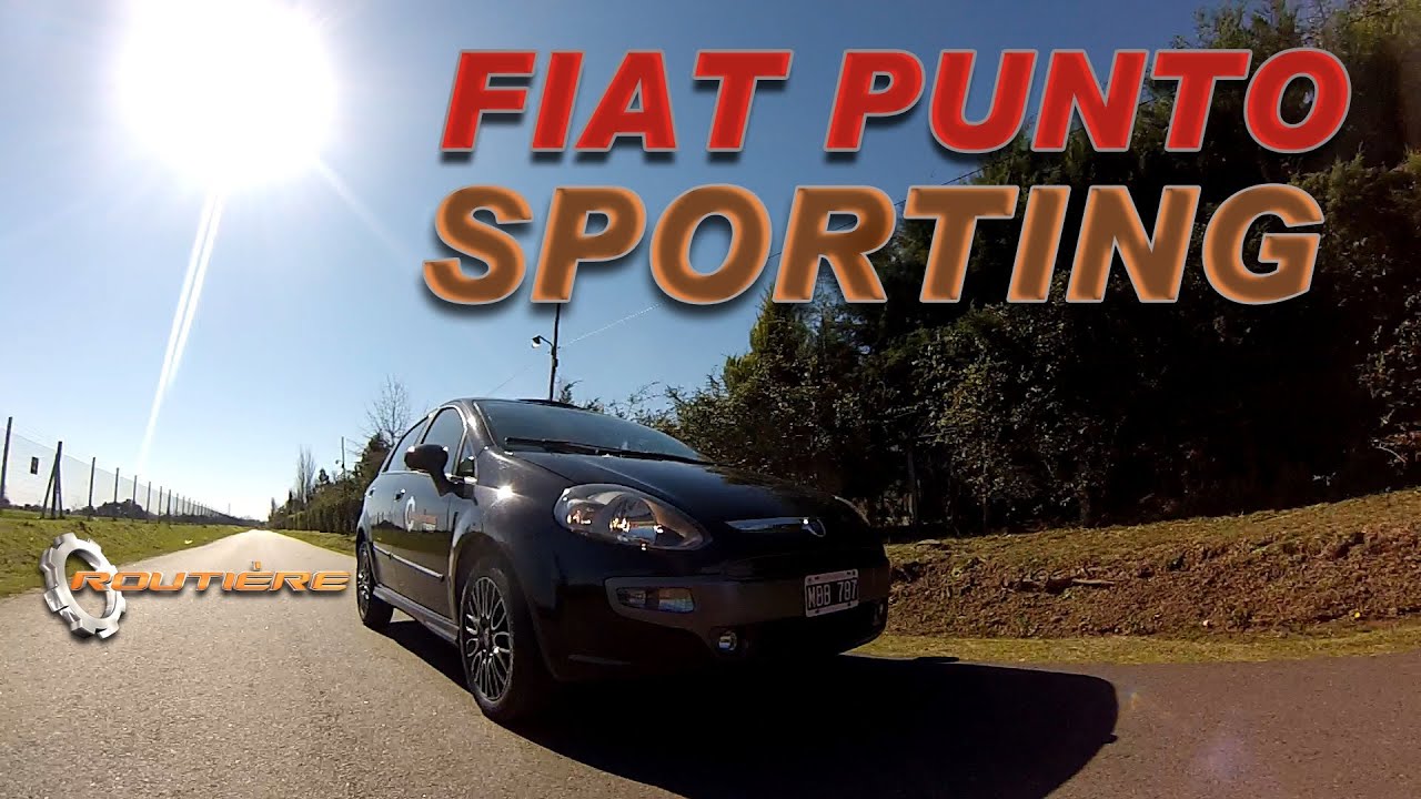 Fiat Punto Sporting 1.6 Test - Routière - Pgm 143