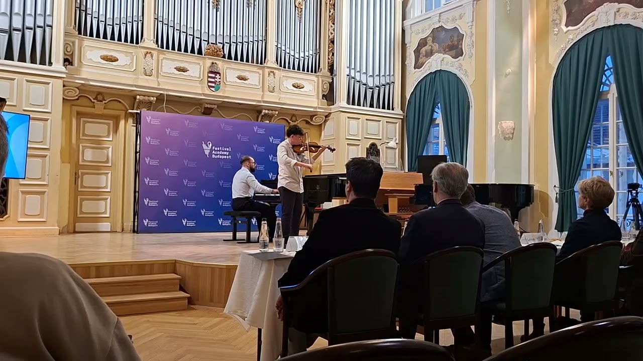 Filip Fehér - Mendelssohn Violin Concerto 1st movement in E mol