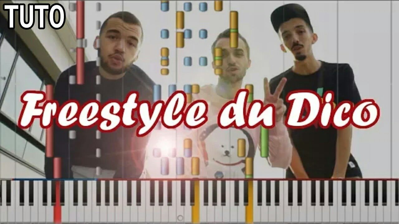 ( TUTO ) Squeezie - Freestyle du Dico  ( ft BigFlo & Oli )