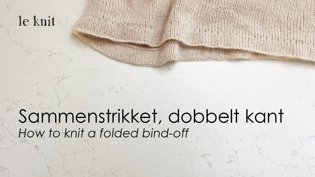 Sammenstrikket dobbelt kant