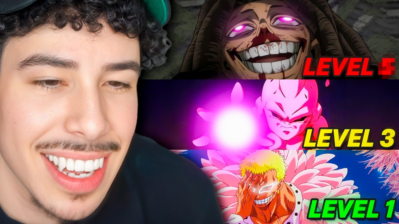 Ranking The Top 5 Most UNHINGED Characters In Anime